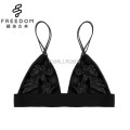 Mesdames à la mode sexy soutien-gorge net définit vente chaude sous-vêtements photos soutien-gorge taille 34 maille triangle bralette